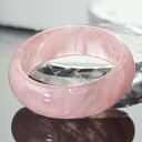 【一点物】【女性用Lサイズ】ローズクォーツ バングル｜紅水晶 Rose Quartz ローズクォーツ ブレスレット Bracelet バングル Bangle 腕輪｜ メンズ レディース パワーストーン 天然石 海外直輸入価格 ローズクォーツ