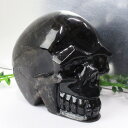 モリオン 置物|黒水晶 Morion モリオン【置物 どくろ 鉱石 原石 髑髏 石 開運 インテリア】メンズ レディース パワーストーン 天然石 海外直輸入価格...