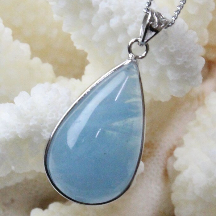 アクアマリン ペンダント｜緑柱石 Aquamarine ミルキーアクア アクアマリン ネックレス ペンダントトップ Pendant ペンダント Necklace｜メンズ レディース パワーストーン 天然石 海外直輸入価格 アクアマリン