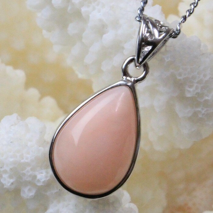 ピンクオパール ペンダント｜Pink Opal 蛋白石 ピンクオパール ネックレス ペンダントトップ Pendant ペンダント Necklace｜メンズ Men's レディース Ladies 限定 天然石 ピンクオパール