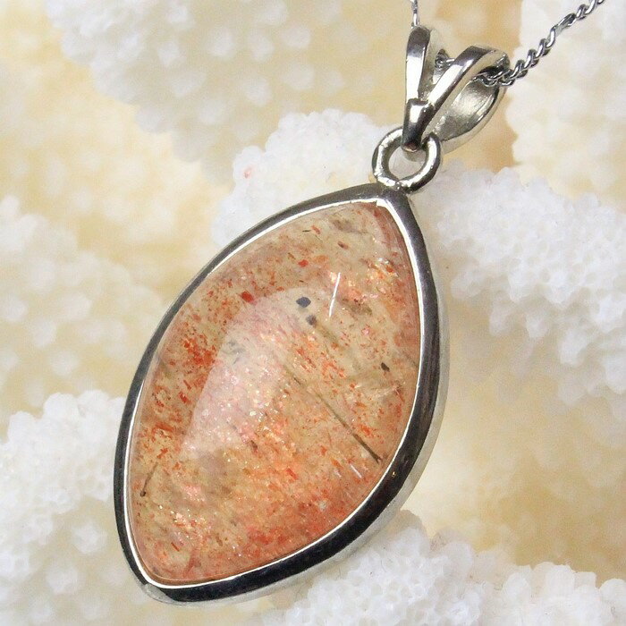 サンストーン ペンダント|日長石 Sunstone 太陽石 サンストーン ネックレス ペンダントトップ Pendant ネックレス ペンダント Necklace...