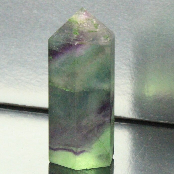 フローライト ポイント|蛍石 Fluorite 緑 グリーン フローライト クラスター Point 柱 鉱石 原石 石 置物 開運 インテリア ポイント Sto...