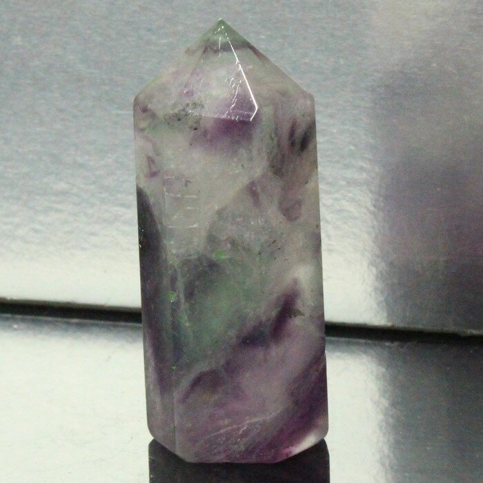 フローライト ポイント|蛍石 Fluorite 緑 グリーン フローライト 鉱石 原石 石 置物 開運 インテリア ポイント Stone クラスター Point...