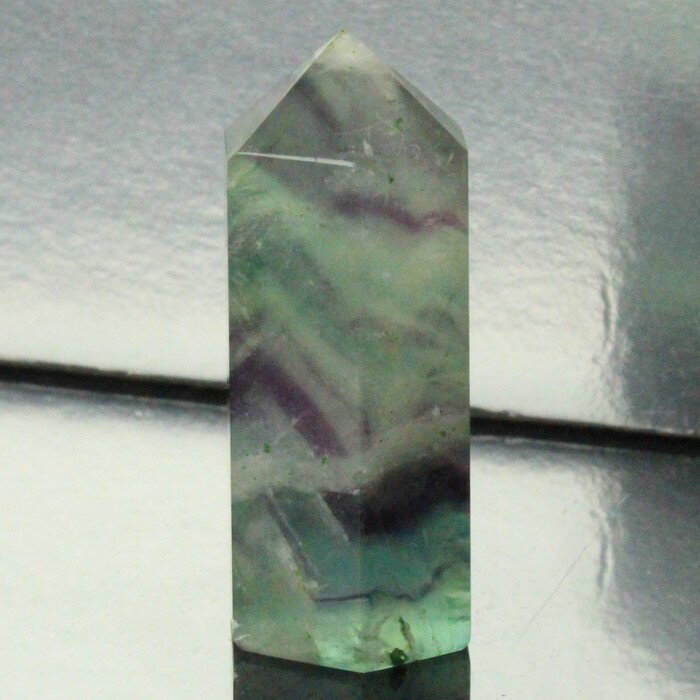 フローライト ポイント|Fluorite 緑 グリーン 蛍石 フローライト クラスター Point 柱 鉱石 原石 石 置物 開運 インテリア ポイント Sto...