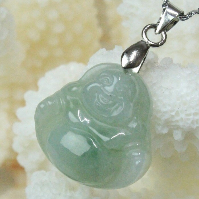 翡翠 ヒスイ ペンダント｜Jade ジェイド ひすい ヒスイ 翡翠 ネックレス Pendant ネックレス ペンダントトップ Necklace ペンダント お財布の中に入れて 七福神 布袋 布袋像 仏像｜人気 おすすめ メンズ レディース パワーストーン ネックレス 天然石 翡翠 ヒスイ