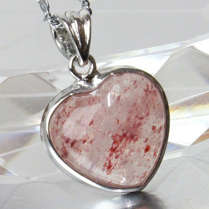 パワーストーン ペンダント ストロベリークォーツ ペンダント｜苺水晶 Strawberry Quartz ストロベリークォーツ ネックレス Pendant ペンダントトップ ぺんだんと ねっくれす｜メンズ レディース パワーストーン 天然石 海外直輸入価格 ストロベリークォーツ