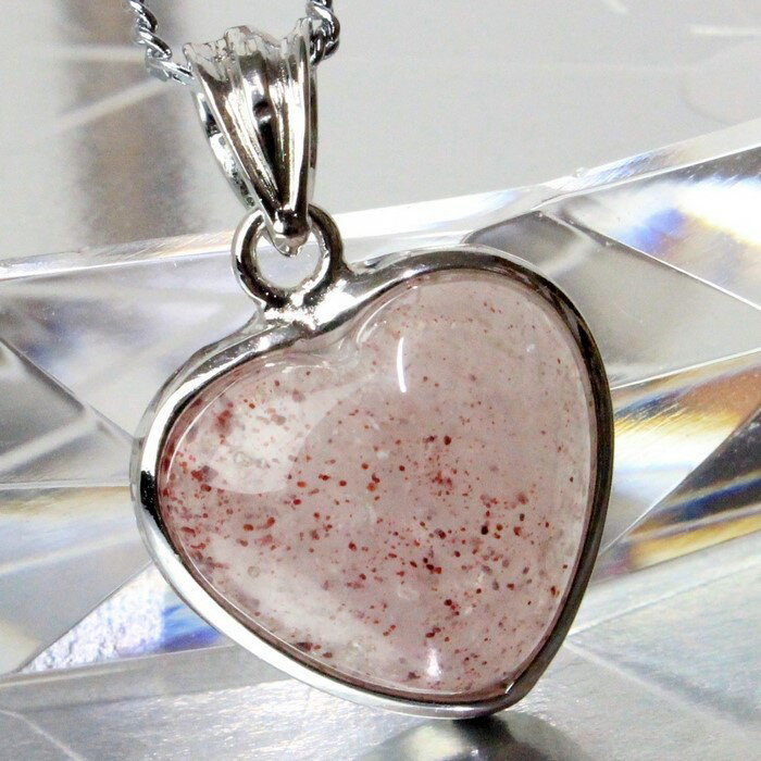 ストロベリークォーツ ペンダント｜Strawberry Quartz 苺水晶 ストロベリークォーツ ネックレス Pendant ペンダントトップ Necklace ペンダント ぺんだんと ねっくれす｜メンズ レディース 限定 一点物 パワーストーン ストロベリークォーツ