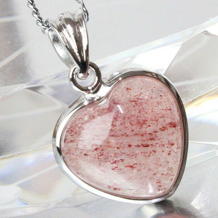 ストロベリークォーツ ペンダント｜Strawberry Quartz 苺水晶 ストロベリークォーツ ネックレス Pendant ぺんだんと ねっくれす ペンダントトップ Necklace ペンダント｜メンズ Men's レディース Ladies 天然石 海外直輸入価格 ストロベリークォーツ