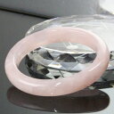 【一点物】ローズクォーツ バングル｜Rose Quartz 紅水晶 ローズクォーツ ブレスレット Bangle 腕輪 バングル Bracelet ブレスレッド｜メンズ レディース 限定 一点物 パワーストーン ローズクォーツ【女性用Mサイズ】