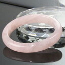 【一点物】ローズクォーツ バングル|紅水晶 Rose Quartz ローズクォーツ ブレスレット バングル Bracelet Bangle 腕輪|メンズ Men...