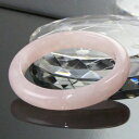 【一点物】ローズクォーツ バングル｜紅水晶 Rose Quartz ローズクォーツ ブレスレット バングル Bracelet ブレスレッド Bangle 腕輪｜メンズ レディース 限定 一点物 パワーストーン ローズクォーツ【女性用Mサイズ】