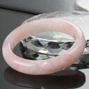 【一点物】ローズクォーツ バングル|紅水晶 Rose Quartz ローズクォーツ ブレスレット バングル Bracelet Bangle 腕輪|メンズ レディ...