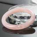 【一点物】ローズクォーツ バングル|Rose Quartz 紅水晶 ローズクォーツ ブレスレット バングル Bracelet ブレスレッド Bangle 腕輪|メンズ レディース 一点物アイテム 天然石 ローズクォーツ【女性用Mサイズ】