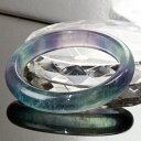 【一点物】フローライト バングル｜Fluorite 緑 グリーン 蛍石 フローライト ブレスレット Bracelet ブレスレッド バングル Bangle 腕輪｜メンズ レディース 一点物 パワーストーン フローライト【女性用Lサイズ】 パワーストーン ブレスレット 天然石