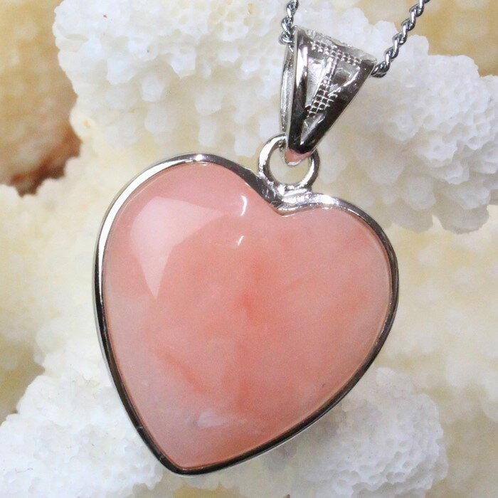 【一点物】ピンクオパール ペンダント｜蛋白石 Opal Pink ピンクオパール ネックレス ペンダントトップ Pendant Necklace｜メンズ Men's レディース Ladies 天然石 海外直輸入価格 ピンクオパール