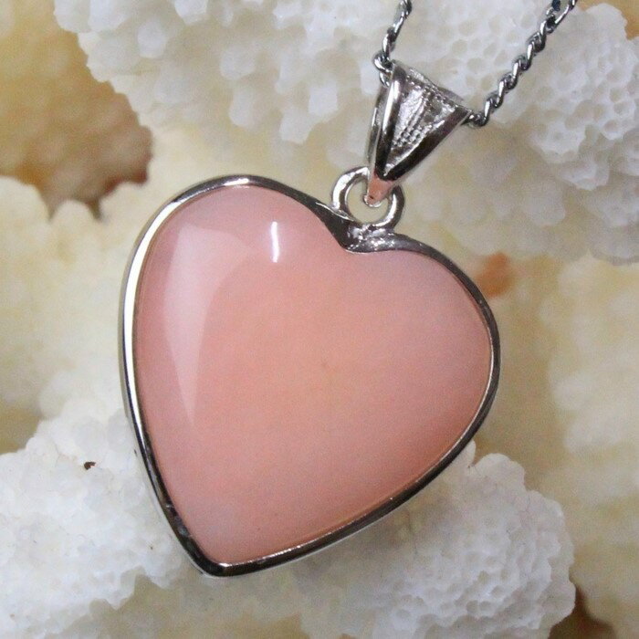 【一点物】ピンクオパール ペンダント｜蛋白石 Opal Pink ピンクオパール ネックレス ペンダントトップ Pendant Necklace｜メンズ レディース パワーストーン 天然石 海外直輸入価格 ピンクオパール