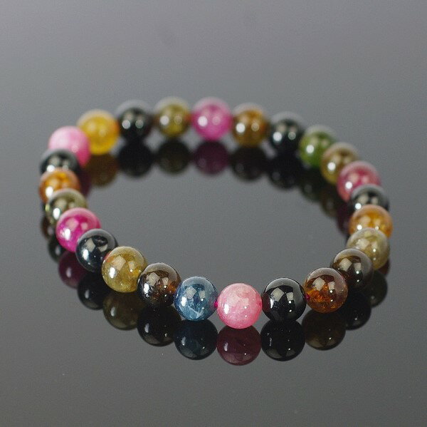 トルマリン ブレスレット 天然石アクセサリー トルマリン|トルマリン 電気石 Tourmaline ルベライト ショール 【Bracelet 腕輪 ブレスレッド...