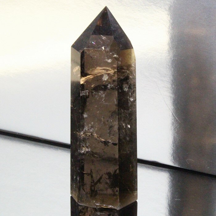 スモーキークォーツ ポイント Smoky Quartz カンゴーム 煙水晶 スモーキ...