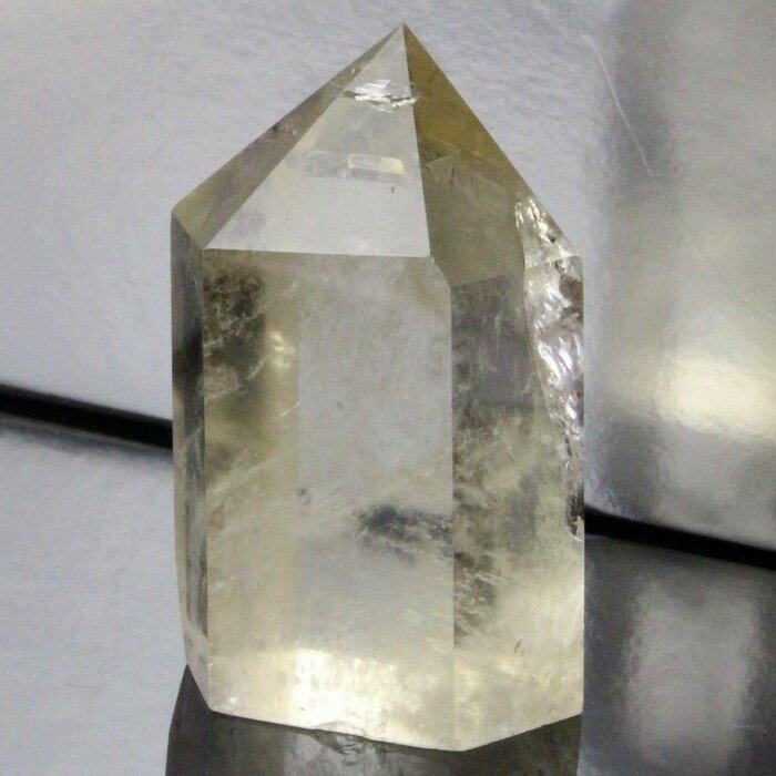 スモーキークォーツ ポイント カンゴーム 煙水晶 Smoky Quartz スモーキ...