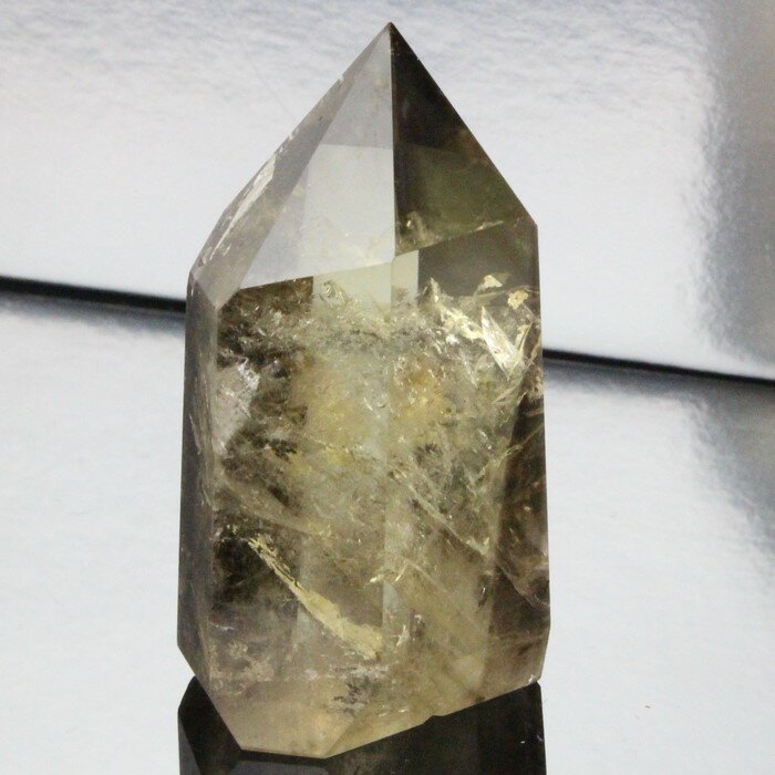 スモーキークォーツ ポイント Smoky Quartz カンゴーム 煙水晶 スモーキ...