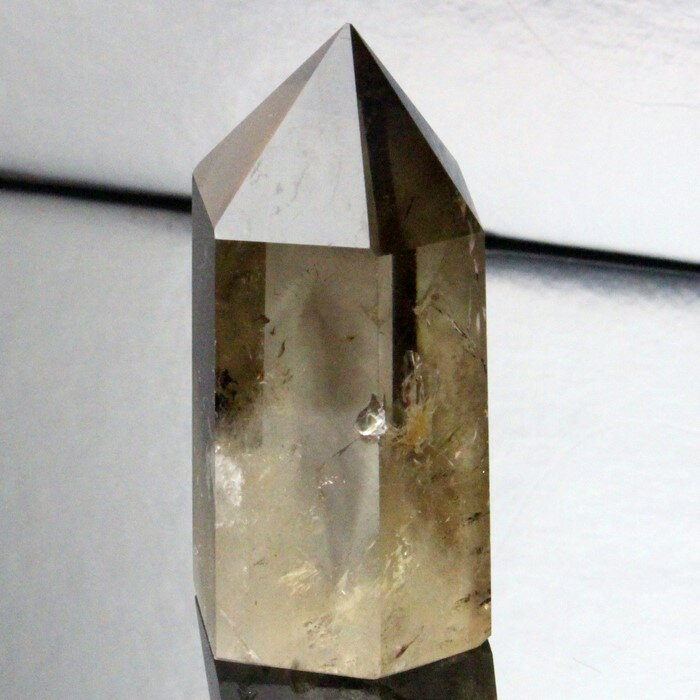 スモーキークォーツ ポイント Smoky Quartz 煙水晶 カンゴーム スモーキ...