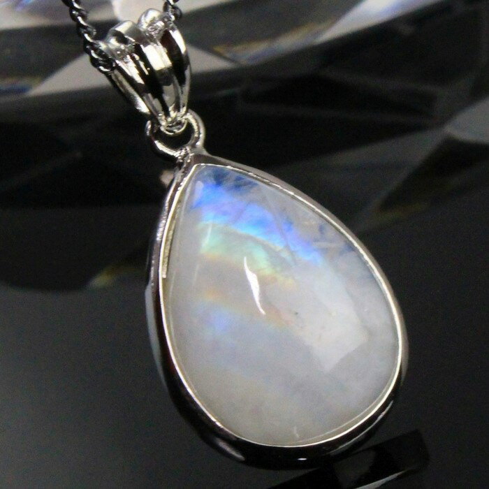 ムーンストーン ペンダント｜月長石 ブルームーンストーン Moonstone ムーンストーン ペンダントトップ ネックレス Pendant ペンダント Necklace｜メンズ レディース パワーストーン 天然石 海外直輸入価格 ムーンストーン パワーストーン ネックレス 天然石