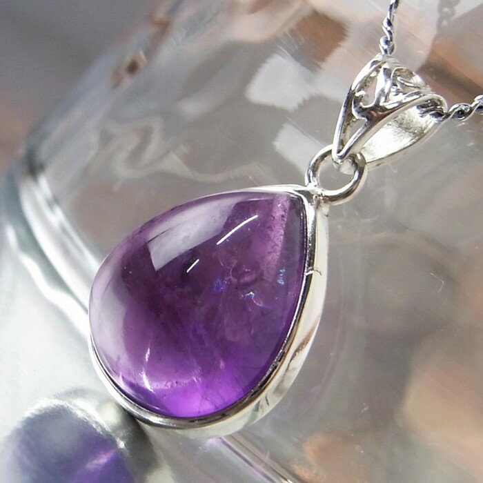 アメジスト ペンダント｜Amethyst アメシスト 紫水晶 アメジスト ペンダントトップ Pendant ネックレス ペンダント Necklace｜メンズ レディース パワーストーン ネックレス 天然石 人気 おすすめ LuLu House（ルルハウス るるはうす） アメジスト