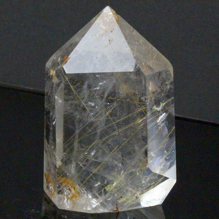 ルチルクォーツ ポイント｜金針水晶 rutile quartz ルチルクオーツ ルチルクォーツ 原石 クラスター Point 柱 ポイント 置物 石 鉱物｜メンズ Men's レディース Ladies 人気 おすすめ 天然石 海外直輸入 ルチルクォーツ