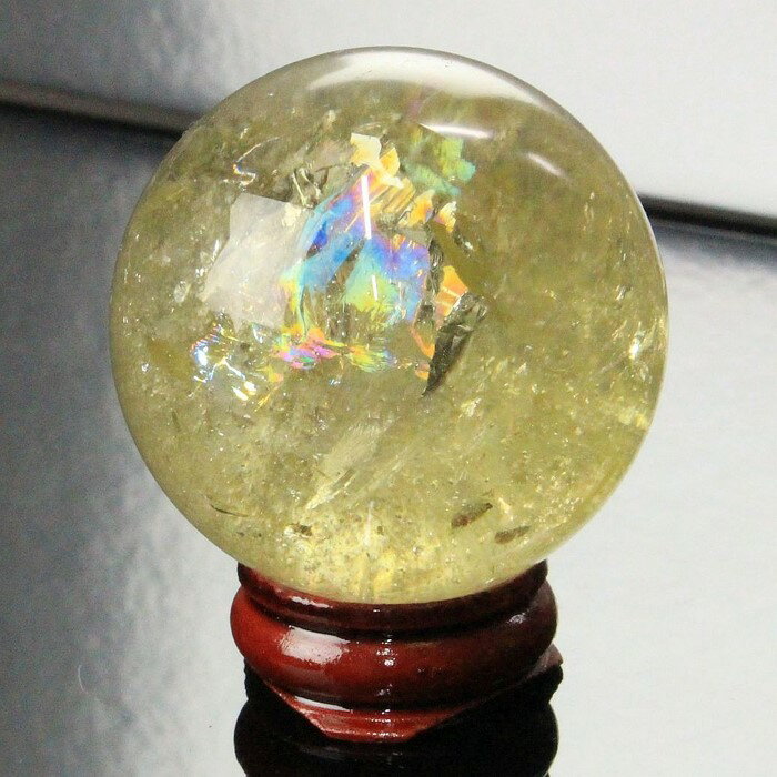 【47mm玉】シトリン 丸玉｜シトロン シトリントパーズ Citrine 黄水晶 シトリン 置物 Circle Ball 玉 球体 水晶玉 球 置物 水晶球 大玉 丸玉｜メンズ Men's レディース 天然石 限定 一点物 シトリン