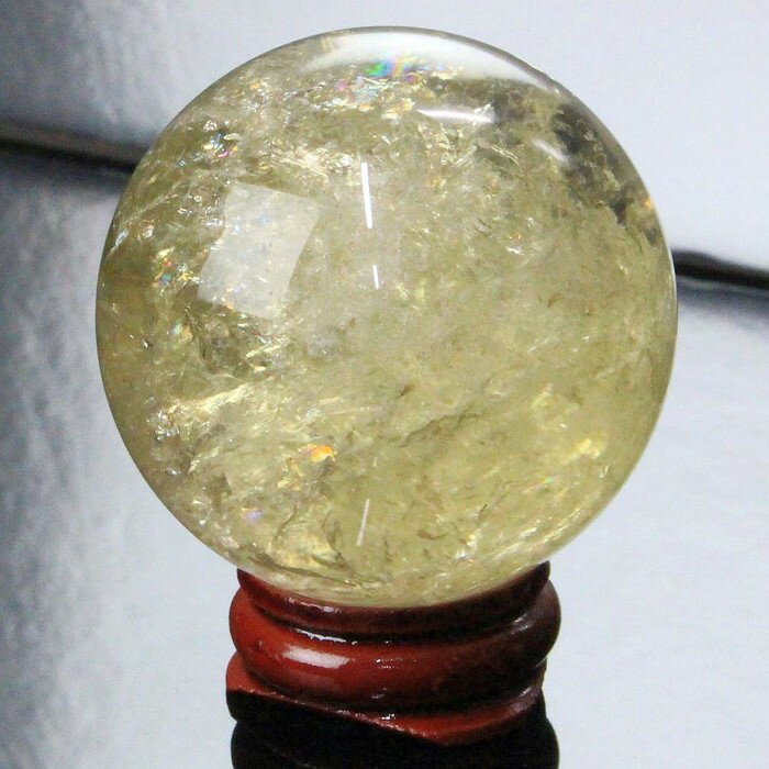 【49mm玉】シトリン 丸玉｜黄水晶 シトロン シトリントパーズ Citrine シトリン 原石 Circle Ball 玉 球体 水晶玉 水晶球 球 置物 大玉 丸玉｜メンズ レディース 一点物 パワーストーン シトリン