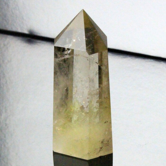 シトリン ポイント|シトロン シトリントパーズ Citrine 黄水晶 シトリン 置物 インテリア クラスター 原石 石 鉱物 Point 柱 ポイント|メンズ...