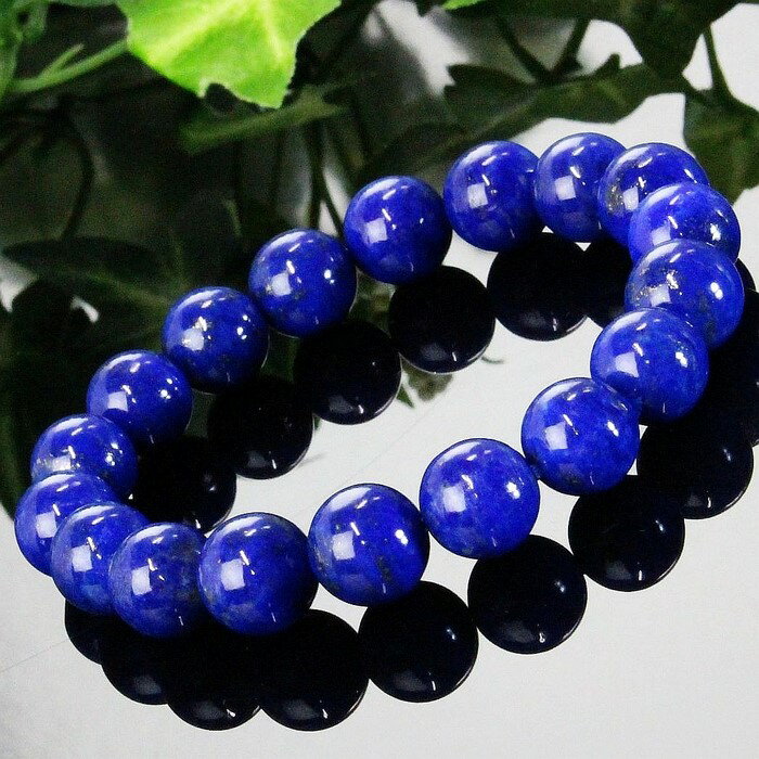 【厳選 アフガニスタン産 高品質 AAAAAグレード 一点物】ラピスラズリ ブレスレット|聖石 最強 魔除け グッズ 破邪 青金石 瑠璃 Lapis ラピス ラ...