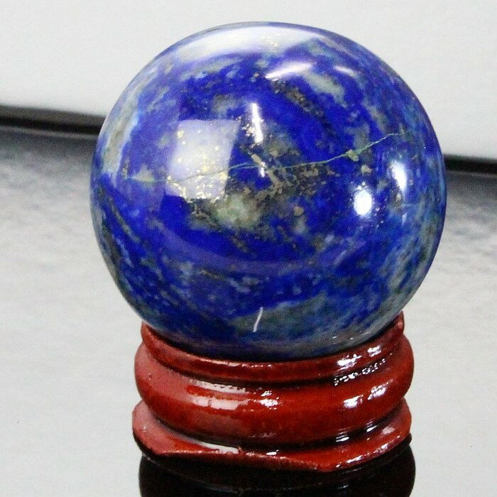 【35mm玉 高品質 AAAグレード】ラピスラズリ 丸玉|聖石 最強 魔除け グッズ 破邪 青金石 瑠璃 Lapis ラピス ラピスラズリ 原石 水晶玉 球体 ...