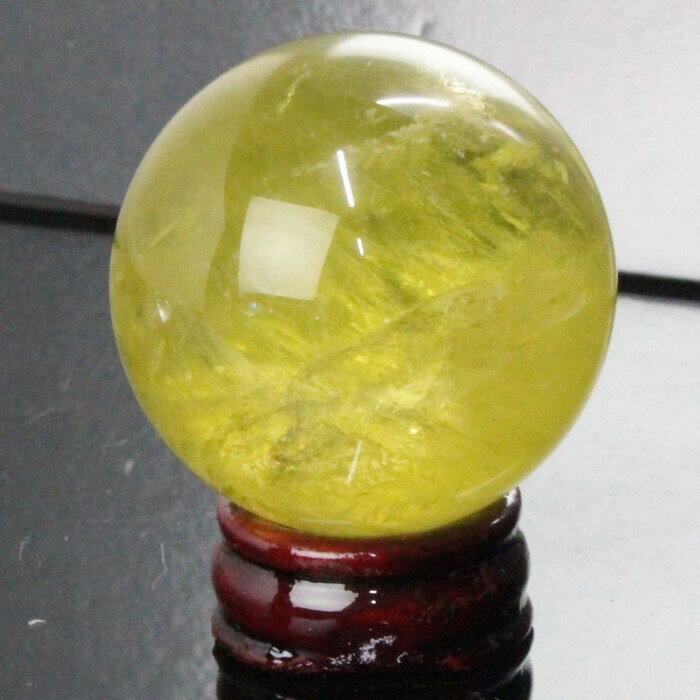 【44mm玉】 シトリン 丸玉｜Citrine 黄水晶 シトロン シトリン 原石 幸運 金運 財運 アップ 商売繁盛 成功 球体 置物 水晶玉｜メンズ レディース 限定 一点物 パワーストーン シトリン