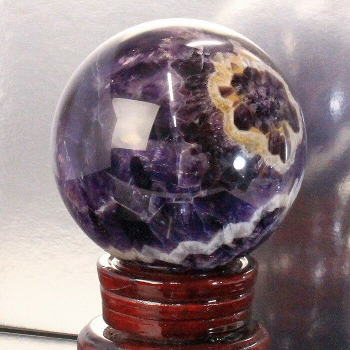 【特大サイズ 87mm玉】アメジスト 丸玉|Amethyst アメシスト 紫水晶 アメジスト 原石 球 置物 台座 水晶球 球体 水晶玉 大玉 丸玉 Circl...