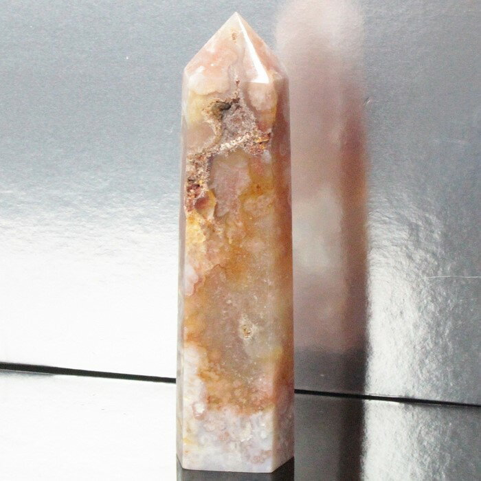 瑪瑙 ポイント|めのう アゲート 瑪瑙 agate メノウ 原石 ポイント 浄化 クラスター Point 柱 石 インテリア 置物|パワーストーン ポイント 天...