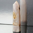 瑪瑙 ポイント|めのう アゲート 瑪瑙 agate メノウ 原石 ポイント 浄化 クラスター 石 Point 柱 インテリア 置物|メンズ レディース 天然石 ...