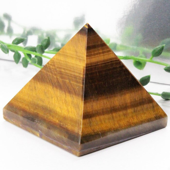  ԥߥåɡååĥ  Tigereye   Pyramid 饹 ƥꥢ  ԥߥ...