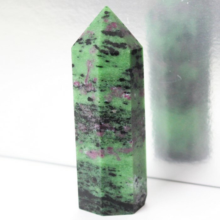 【厳選 品質 一点物】ルビーインゾイサイト ポイント|アニョライト Ruby Zoisite ルビーインゾイサイト 原石 ポイント 浄化 クラスター Point...