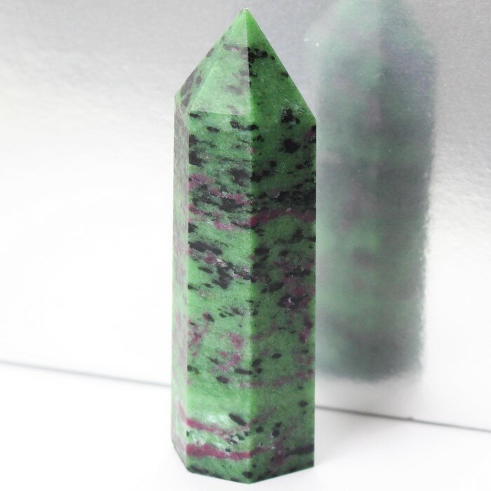 【厳選 品質 一点物】ルビーインゾイサイト ポイント|Ruby Zoisite アニョライト ルビーインゾイサイト 原石 ポイント 浄化 石 Point 柱 イ...