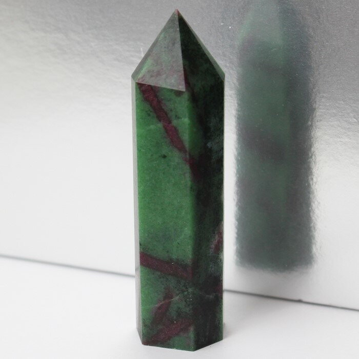  希少 レア天然石 一点物 ルビーインゾイサイト ポイント Ruby Zoisite...