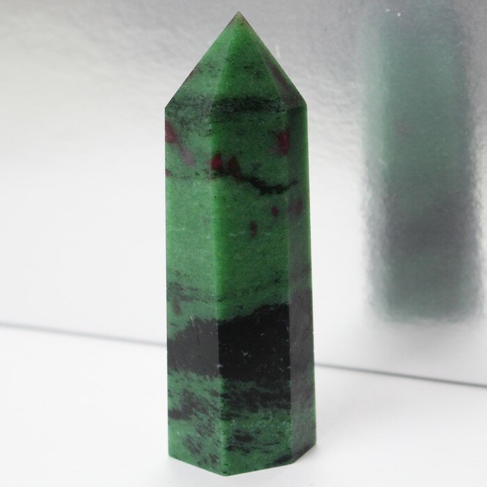 ルビーインゾイサイト ポイント|Ruby Zoisite アニョライト ルビーインゾイサイト 原石 ポイント 浄化 クラスター 石 Point 柱 インテリア ...