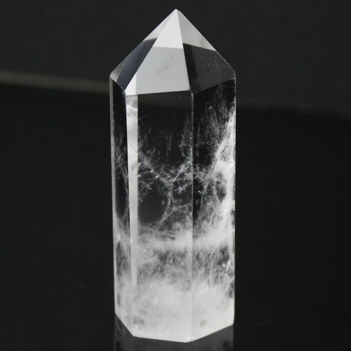 水晶 ポイント｜Crystal ロッククリスタル 石英 クリスタル クォーツ 水晶原石 透明 天然 水晶 原石 ポイント 浄化 クラスター Point 柱 石 インテリア 置物｜メンズ レディース 人気 おすすめ 天然石 海外直輸入 水晶 2