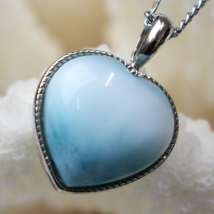 【厳選 品質 一点物】ラリマー ペンダント|Larimar 曹灰針石 Pectolite ペクトライト ラリマー ペンダントトップ ぺんだんと Necklace...