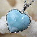 【厳選 品質 一点物】ラリマー ペンダント|Larimar 曹灰針石 Pectolite ペクトライト ラリマー ネックレス ペンダントトップ Pendant ...
