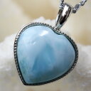【厳選 品質 一点物】ラリマー ペンダント|Larimar 曹灰針石 Pectolite ペクトライト ラリマー ネックレス Pendant ペンダントヘッド ...