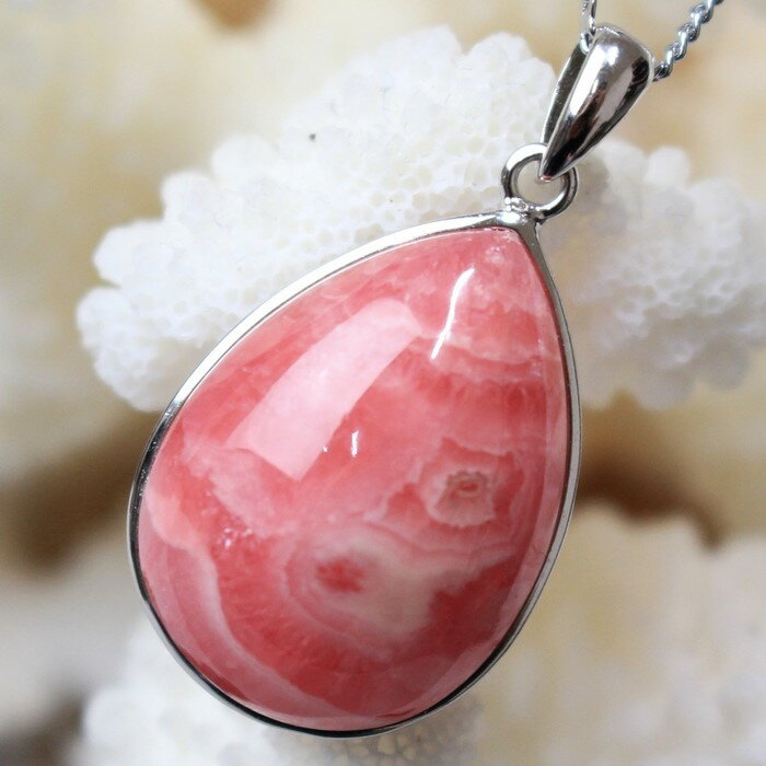 インカローズ ペンダント｜Rhodochrosite インカローズ ロードクロサイト ネックレス ペンダントトップ Pendant ぺんだんと Necklace｜メンズ レディース 限定 一点物 パワーストーン インカローズ