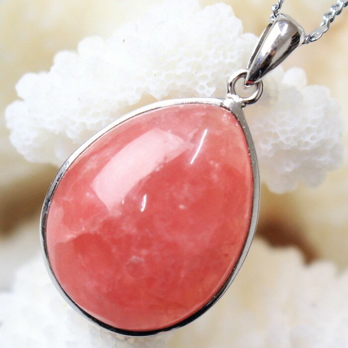 インカローズ ペンダント｜Rhodochrosite ロードクロサイト インカローズ ネックレス Pendant ペンダントヘッド Necklace｜メンズ レディース 天然石 限定 一点物 インカローズ