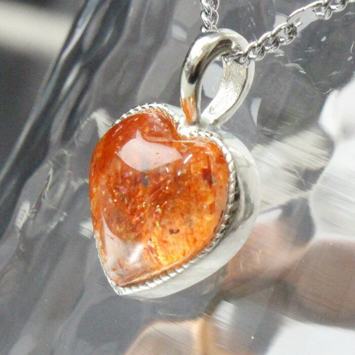 サンストーン ペンダント｜日長石 Sunstone 太陽石 サンストーン ネックレス Pendant ペンダントヘッド Necklace｜メンズ レディース 一点物アイテム 天然石 サンストーン