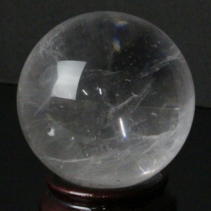 【厳選 高品質ブラジル産 一点物 56mm玉】天然 水晶玉｜Crystal ロッククリスタル 石英 クリスタル クォーツ 水晶 置物 台座 占い 球体 天然 原石 丸玉 Crystal ball 地鎮祭 お守り 水晶球｜メンズ レディース パワーストーン 天然石 天然